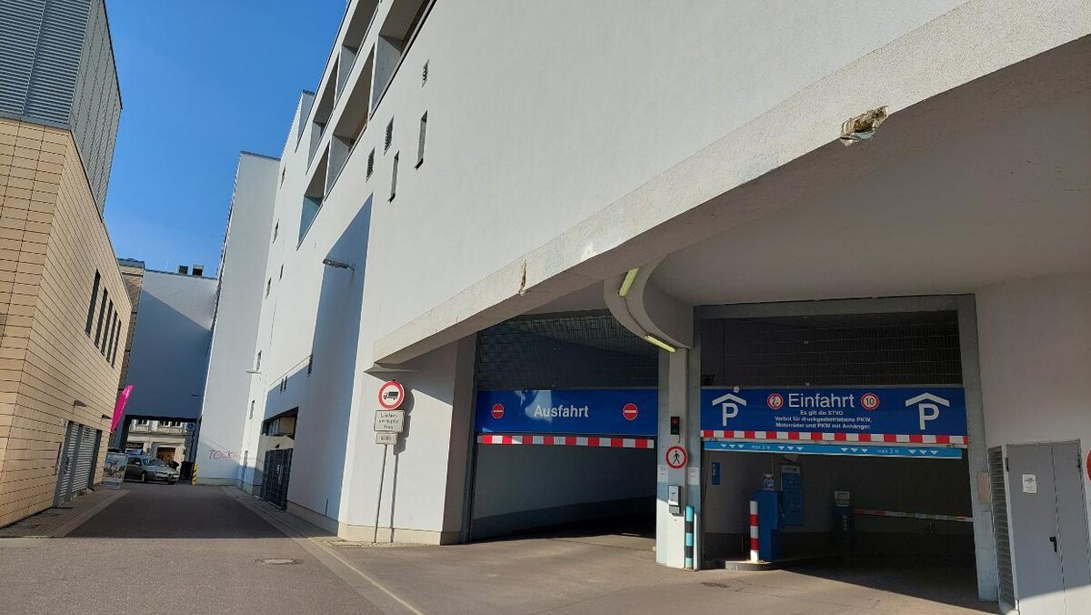 Bilder Parkhaus Marietta Quartier APCOA