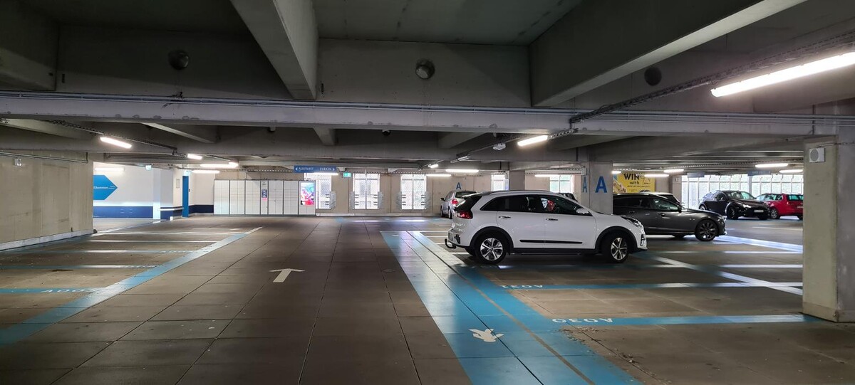 Bilder Parkhaus Straßburger Platz APCOA