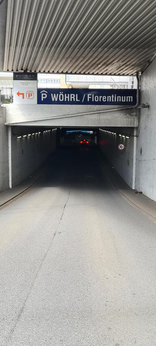Bilder Tiefgarage Wöhrl/Florentinum APCOA