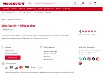 Website Screenshot Woolworth