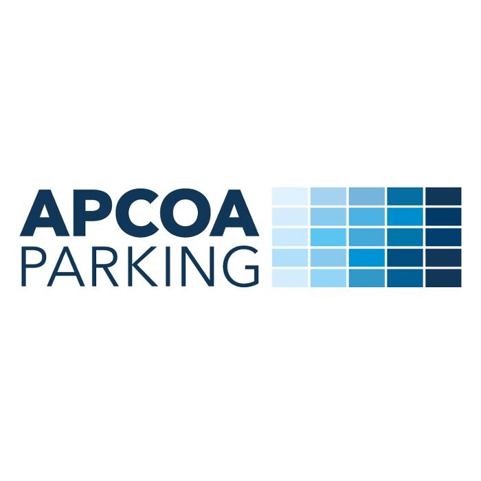 Parkhaus Heidbergweg APCOA Logo