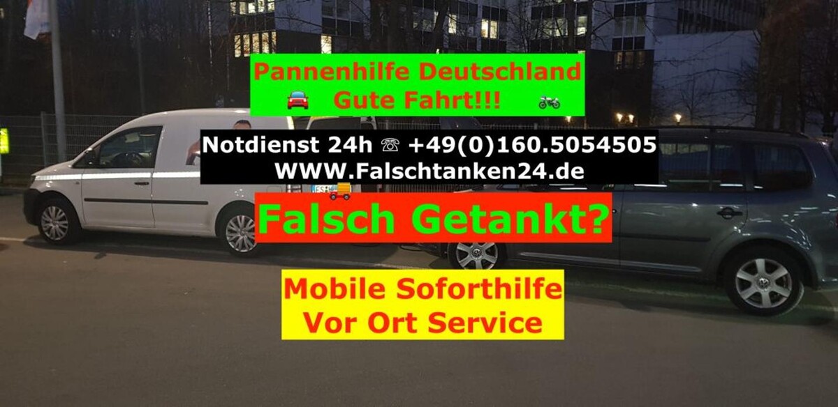 Bilder Falschtanken24 | Falsch getankt Notdienst - Mobiler Absaugservice