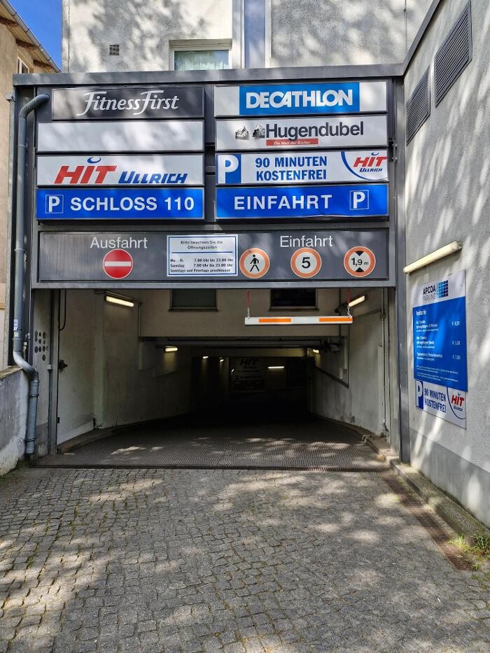 Bilder Parkhaus Schloßstraße - Düppelstraße APCOA