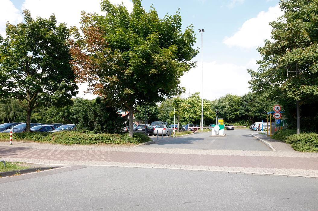 Bilder Parkplatz P23 Flughafen Düsseldorf