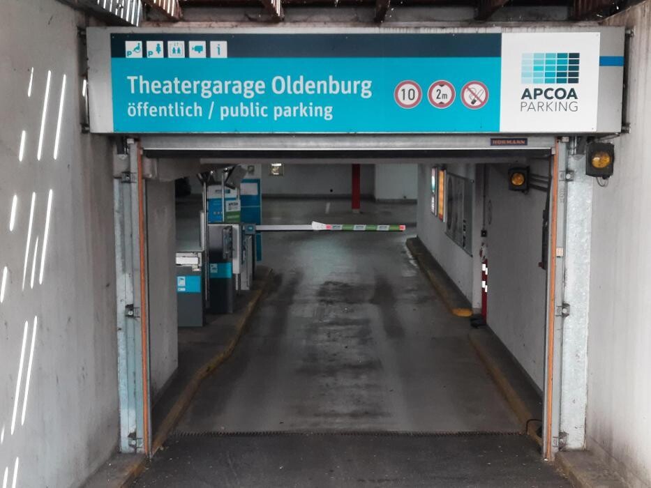 Bilder Parkhaus Theatergarage APCOA