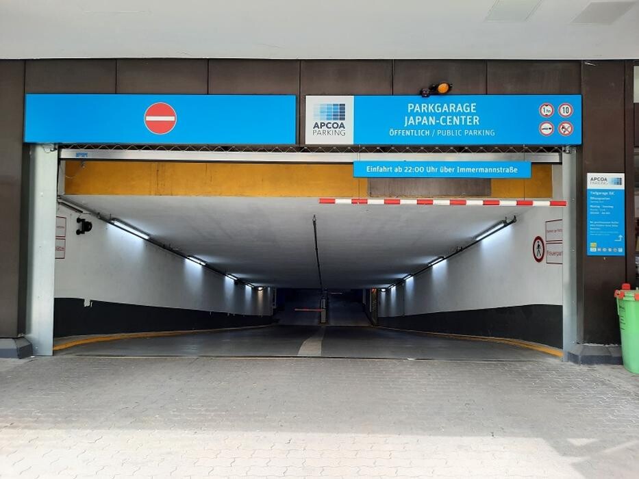 Bilder Tiefgarage Deutsch Japanisches Center APCOA