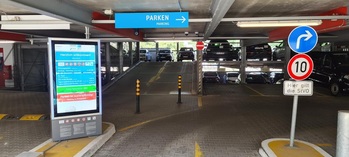 Bilder Parkplatz Dresden-Mitte APCOA