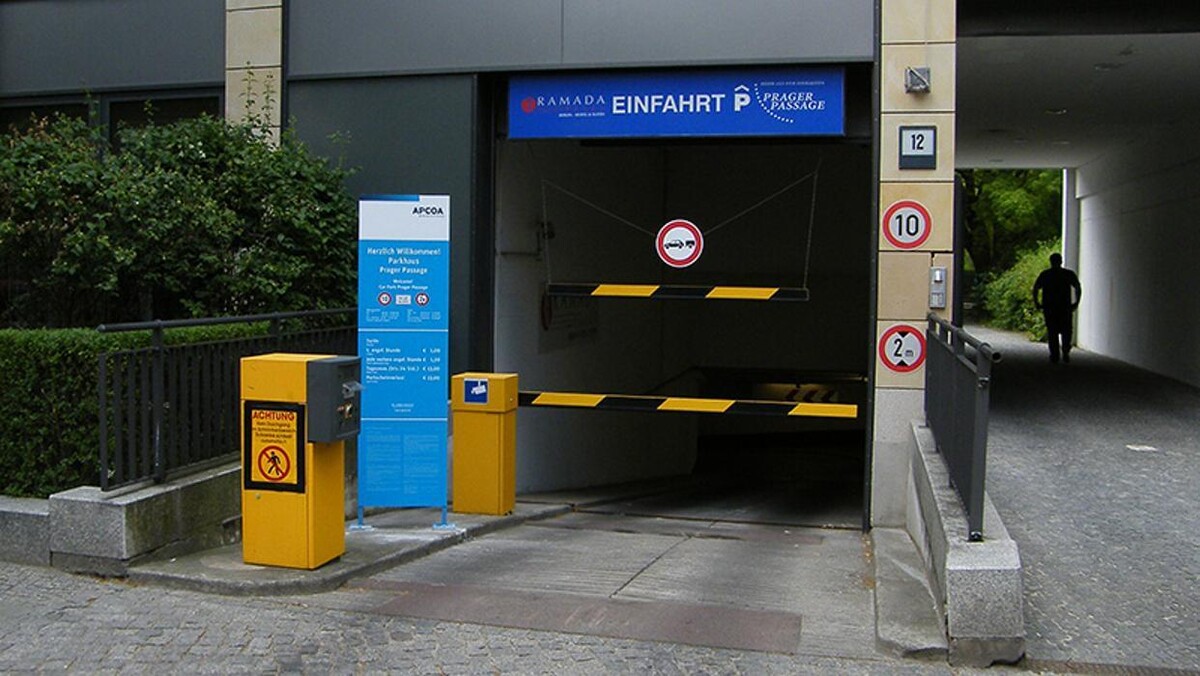 Bilder Tiefgarage Prager Passage APCOA