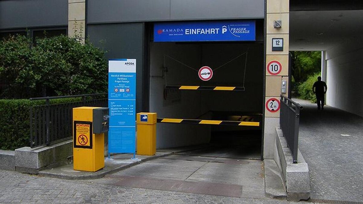 Bilder Tiefgarage Prager Passage APCOA