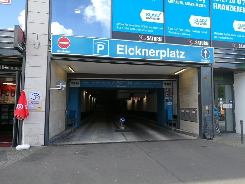 Bilder Parkhaus Elcknerplatz am Bahnhof Köpenick APCOA