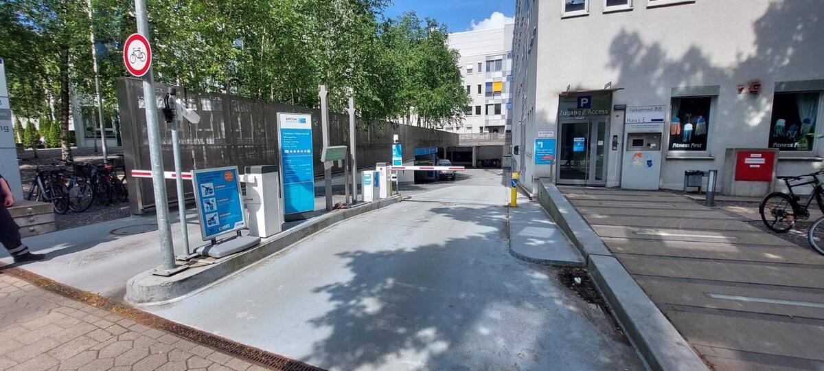 Bilder Tiefgarage CIM Falkenried APCOA