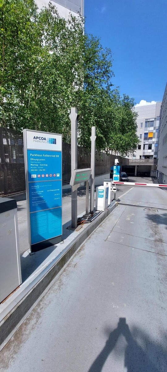 Bilder Tiefgarage CIM Falkenried APCOA