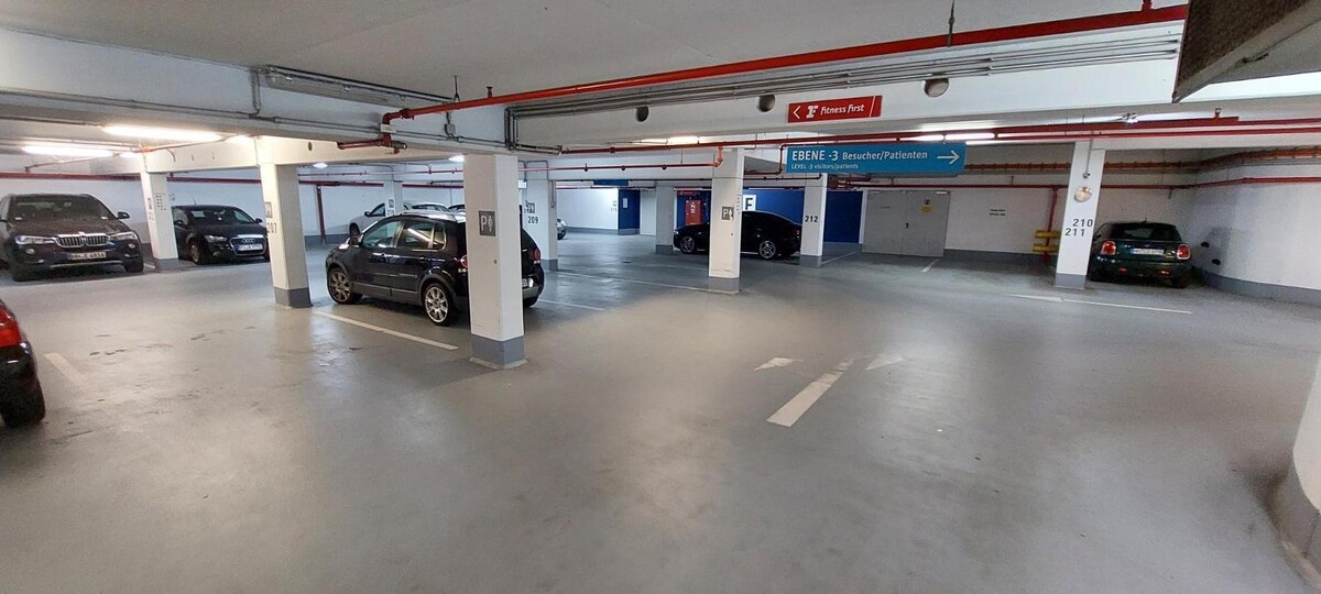 Bilder Tiefgarage CIM Falkenried APCOA