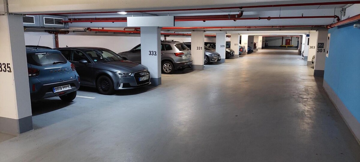 Bilder Tiefgarage CIM Falkenried APCOA