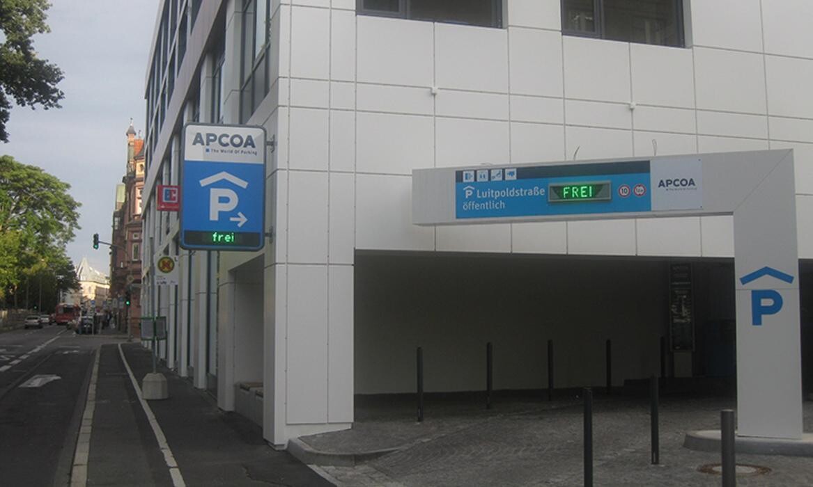 Bilder Parkhaus Luitpoldstraße APCOA