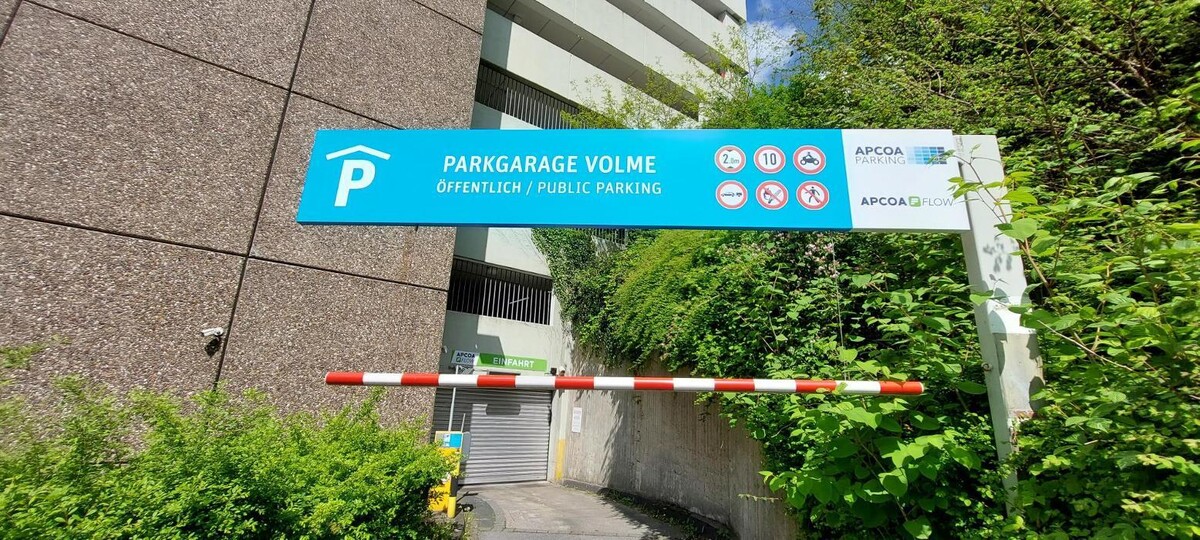 Bilder Parkplatz Volme APCOA