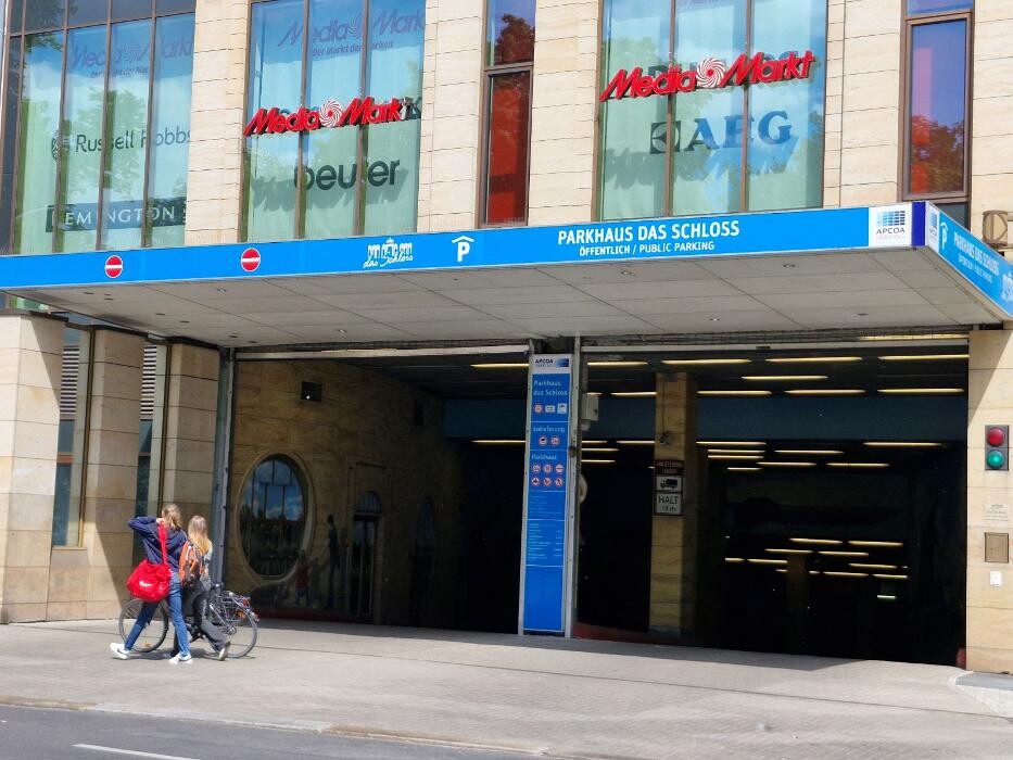 Bilder Parkhaus Das Schloss APCOA