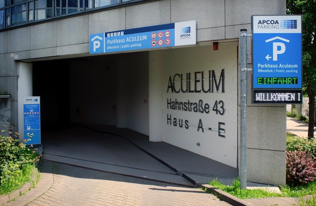 Bilder Parkhaus Aculeum APCOA