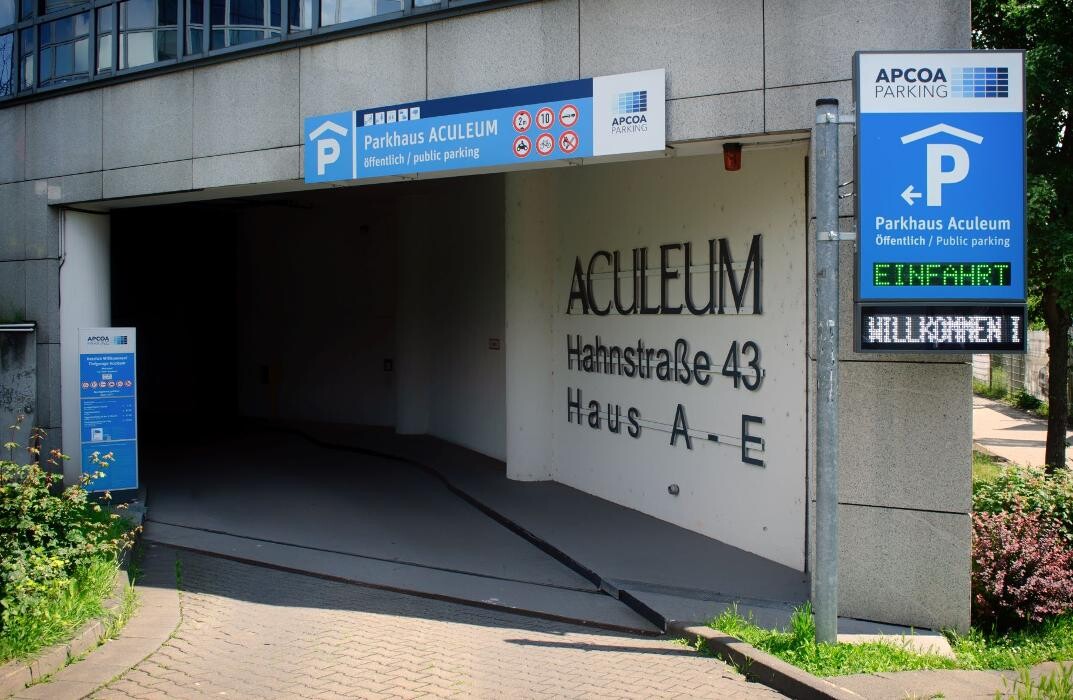 Bilder Parkhaus Aculeum APCOA