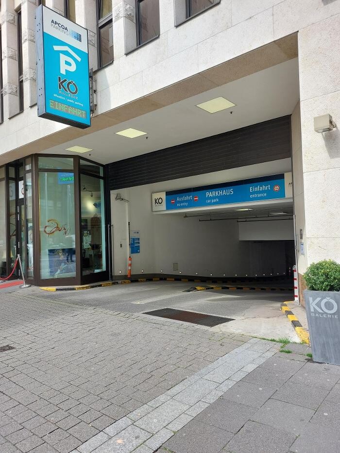 Bilder Parkhaus KÖ Galerie Düsseldorf APCOA