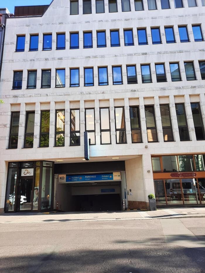 Bilder Parkhaus KÖ Galerie Düsseldorf APCOA