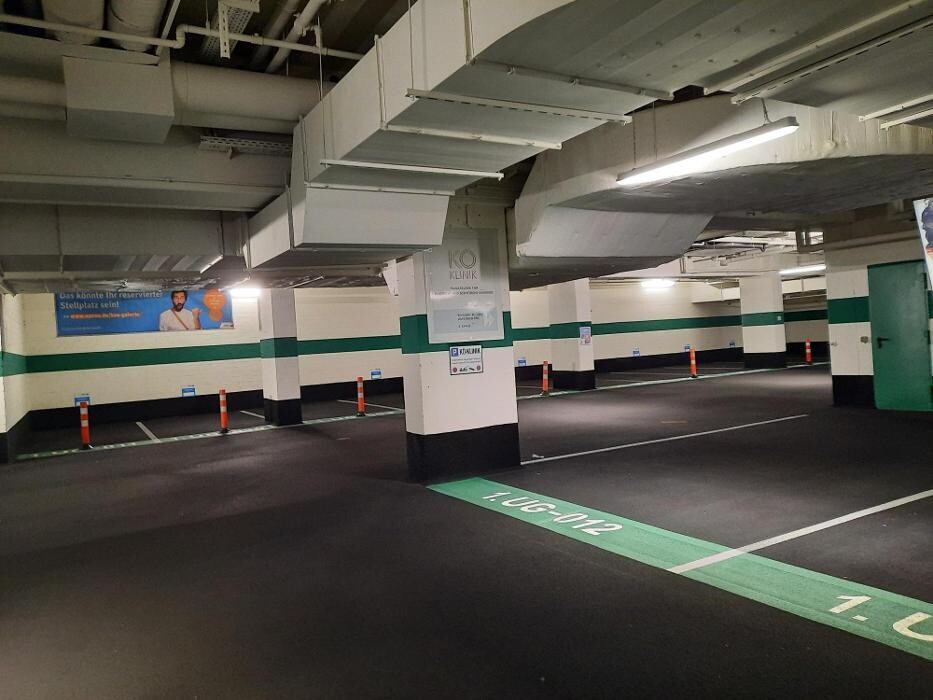 Bilder Parkhaus KÖ Galerie Düsseldorf APCOA