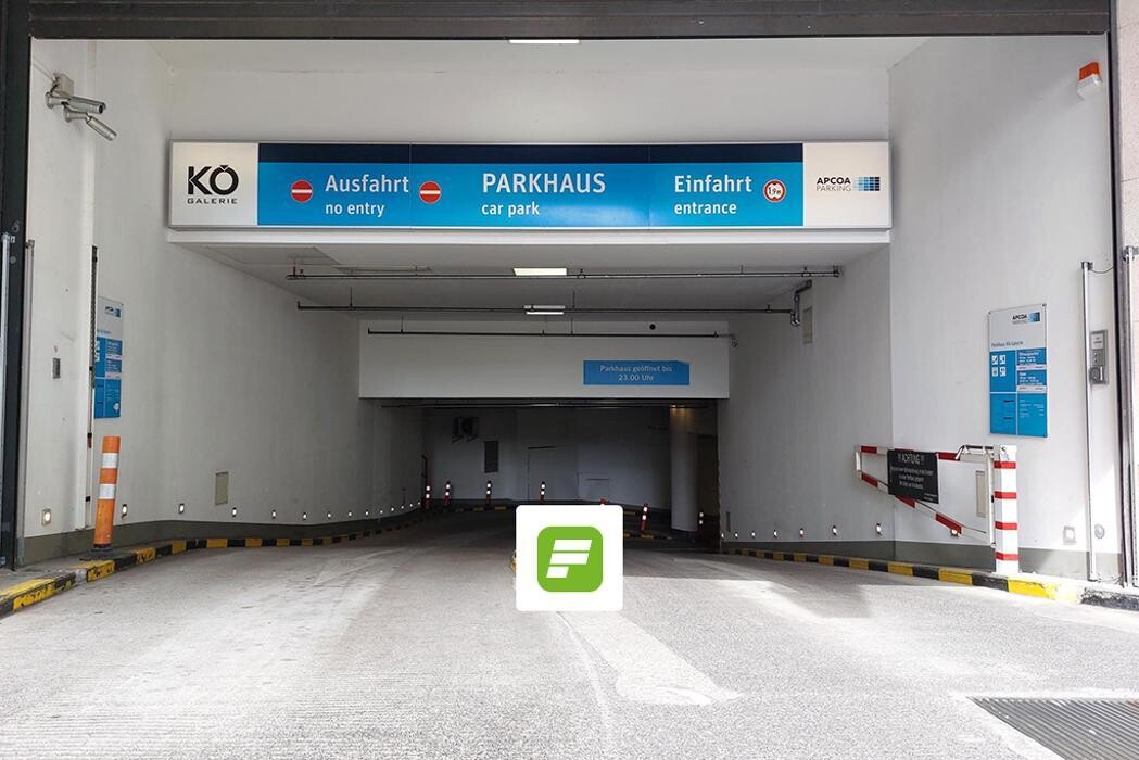 Bilder Parkhaus KÖ Galerie Düsseldorf APCOA