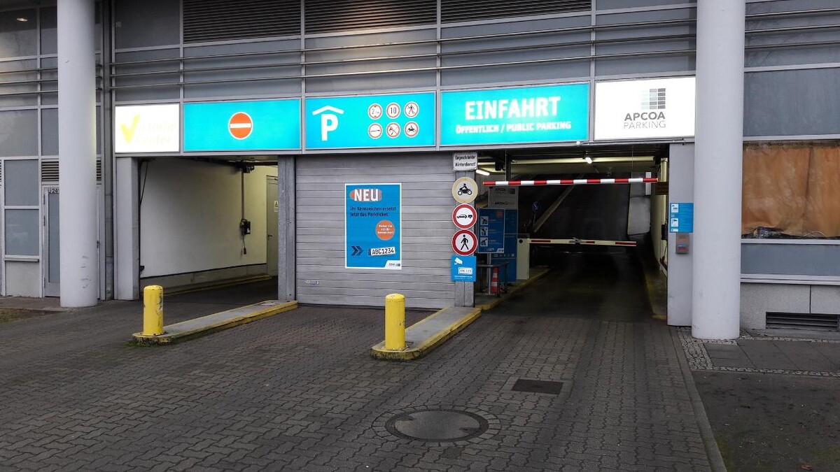 Bilder Parkhaus Victoria Center APCOA