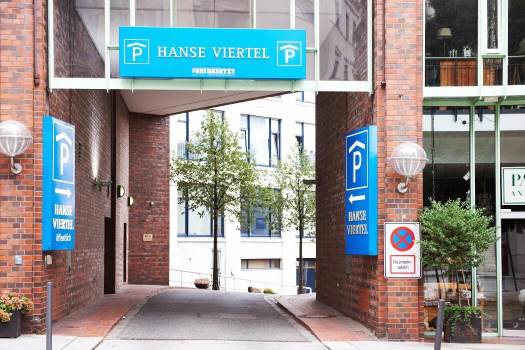 Bilder Parkhaus Hanseviertel APCOA