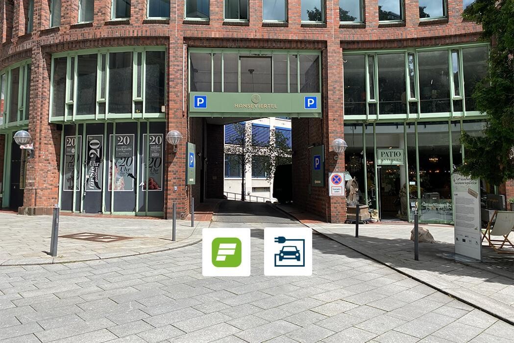 Bilder Parkhaus Hanseviertel APCOA