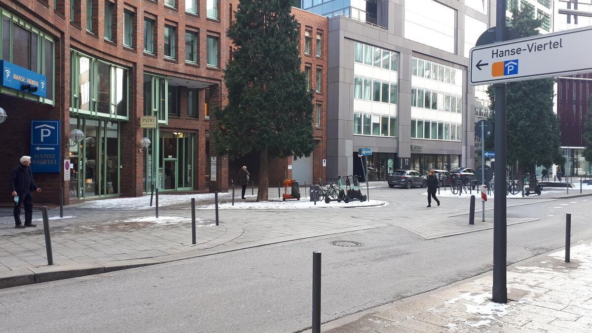 Bilder Parkhaus Hanseviertel APCOA