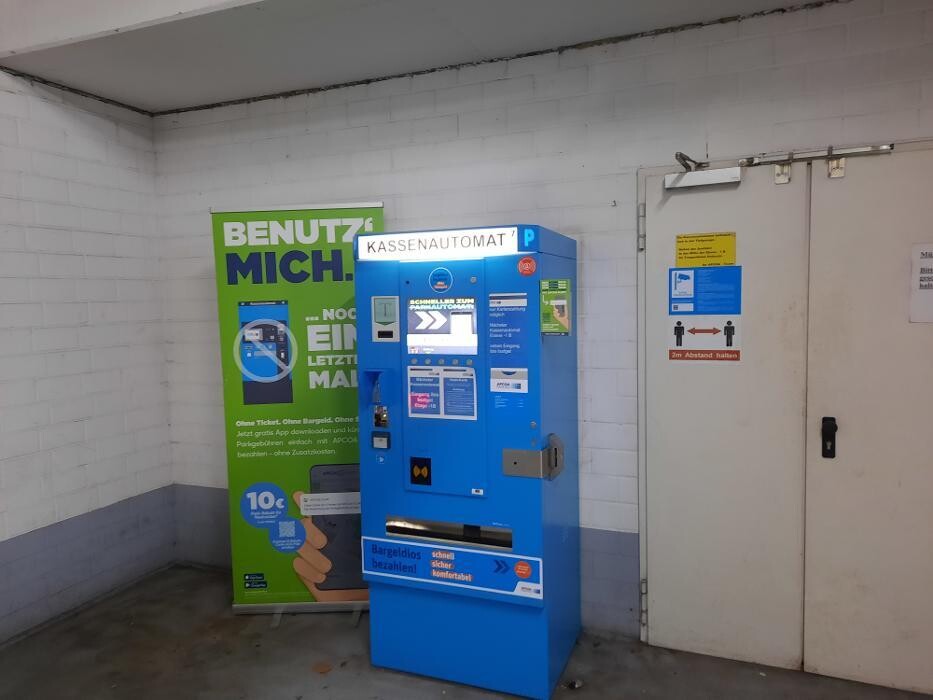 Bilder Parkgarage Nomis Quartier APCOA