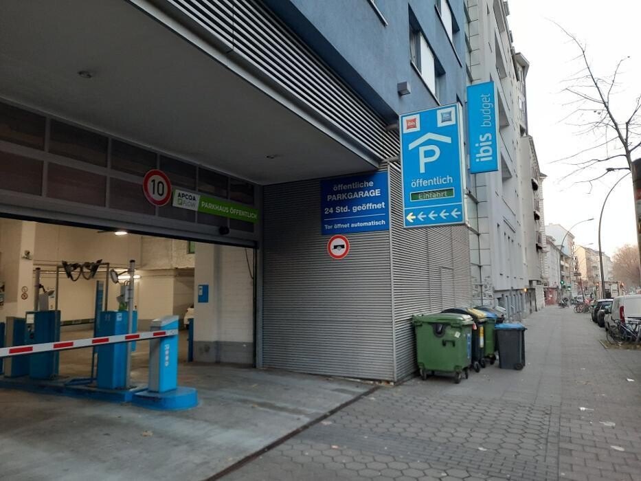 Bilder Parkgarage Nomis Quartier APCOA