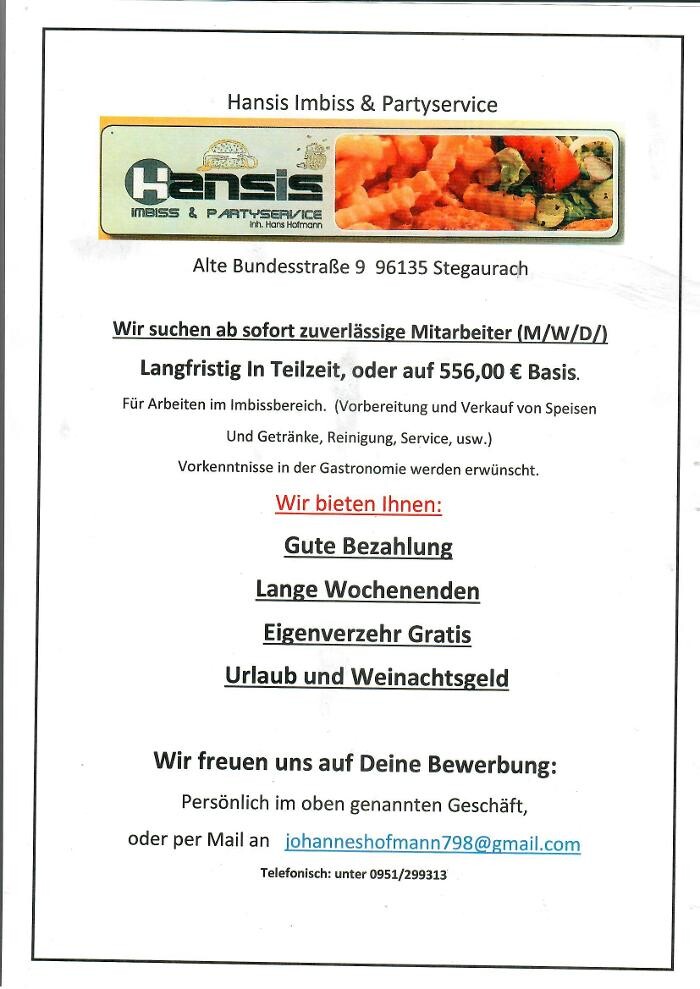 Bilder Hansi's Imbiss
