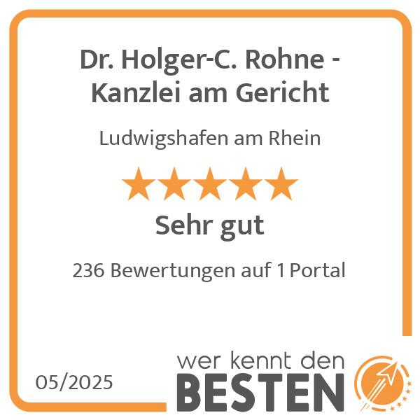Bilder Dr. Holger-C. Rohne - Kanzlei am Gericht