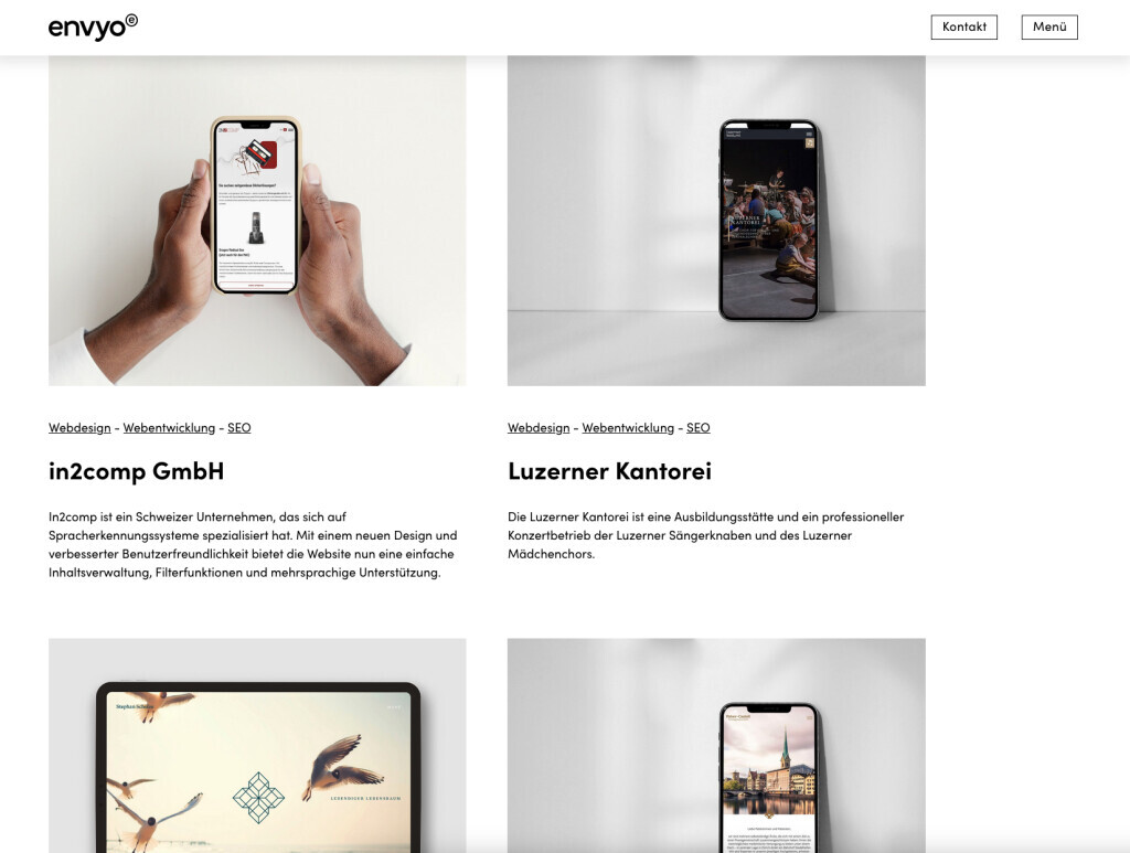 Bilder envyo | Webdesign aus München - Samuel Ohonin