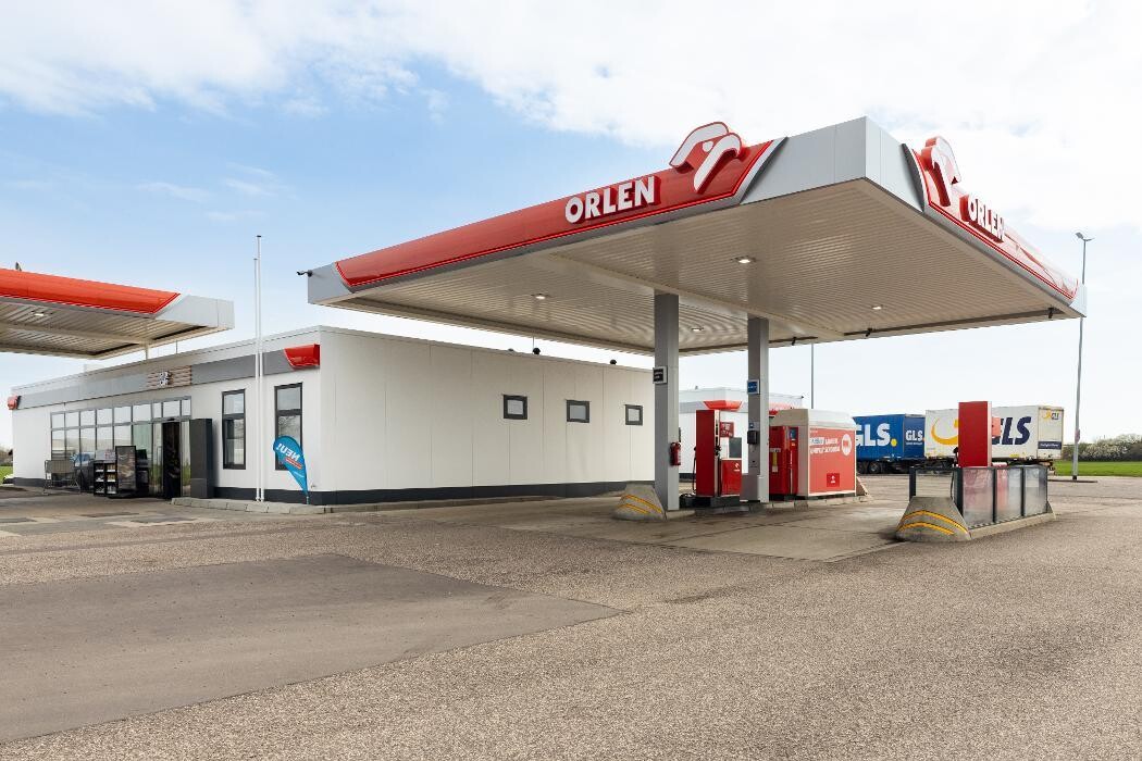 Bilder ORLEN Tankstelle