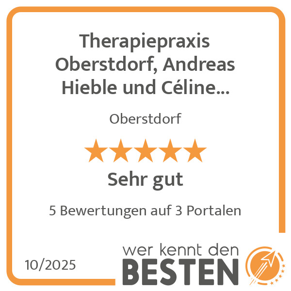 Bilder Therapiepraxis Oberstdorf, Andreas Hieble und Céline Teufele