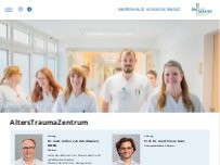Website Screenshot AltersTraumaZentrum