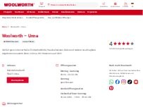 Website Screenshot Woolworth