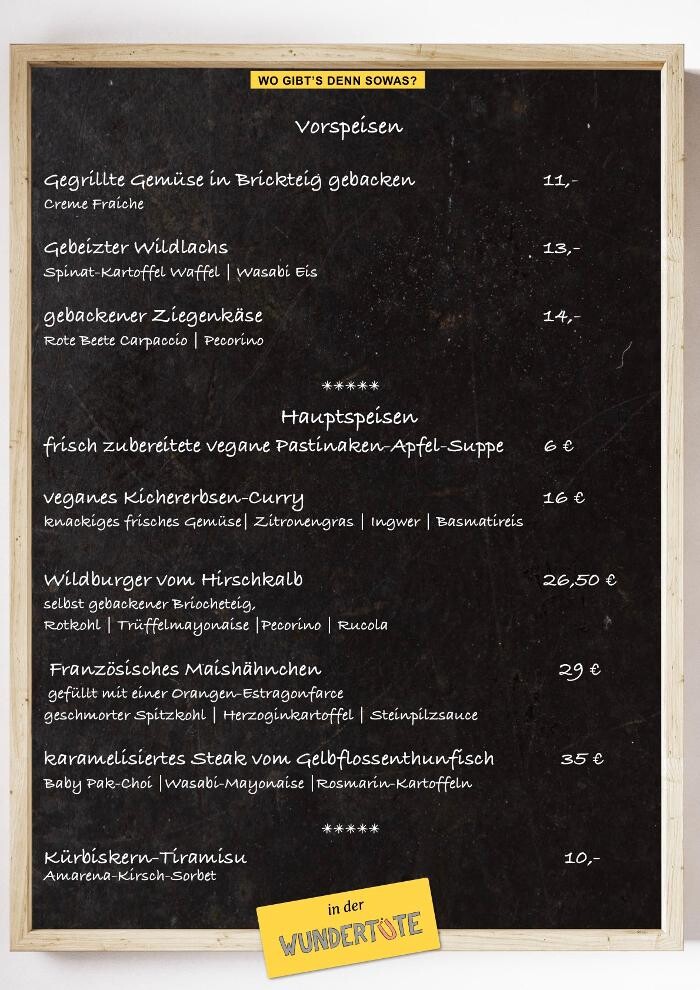 Bilder Restaurant Wundertüte - essen. trinken. Freunde treffen