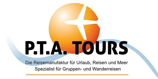 P.T.A. TOURS Reisen - DEIN REISEBÜRO IN VIERSEN - Erfahren und voller Ideen Logo