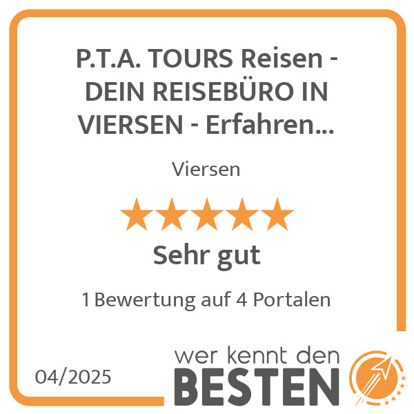 Bilder P.T.A. TOURS Reisen - DEIN REISEBÜRO IN VIERSEN - Erfahren und voller Ideen