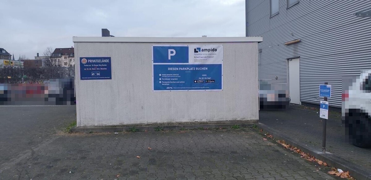 Bilder ampido Parkplatz Venloer Straße