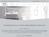 Website Screenshot Delta Engineering