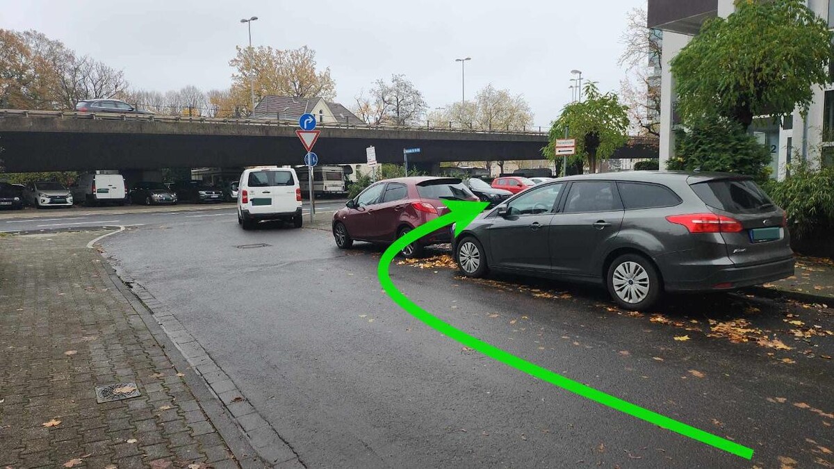 Bilder ampido Parkplatz