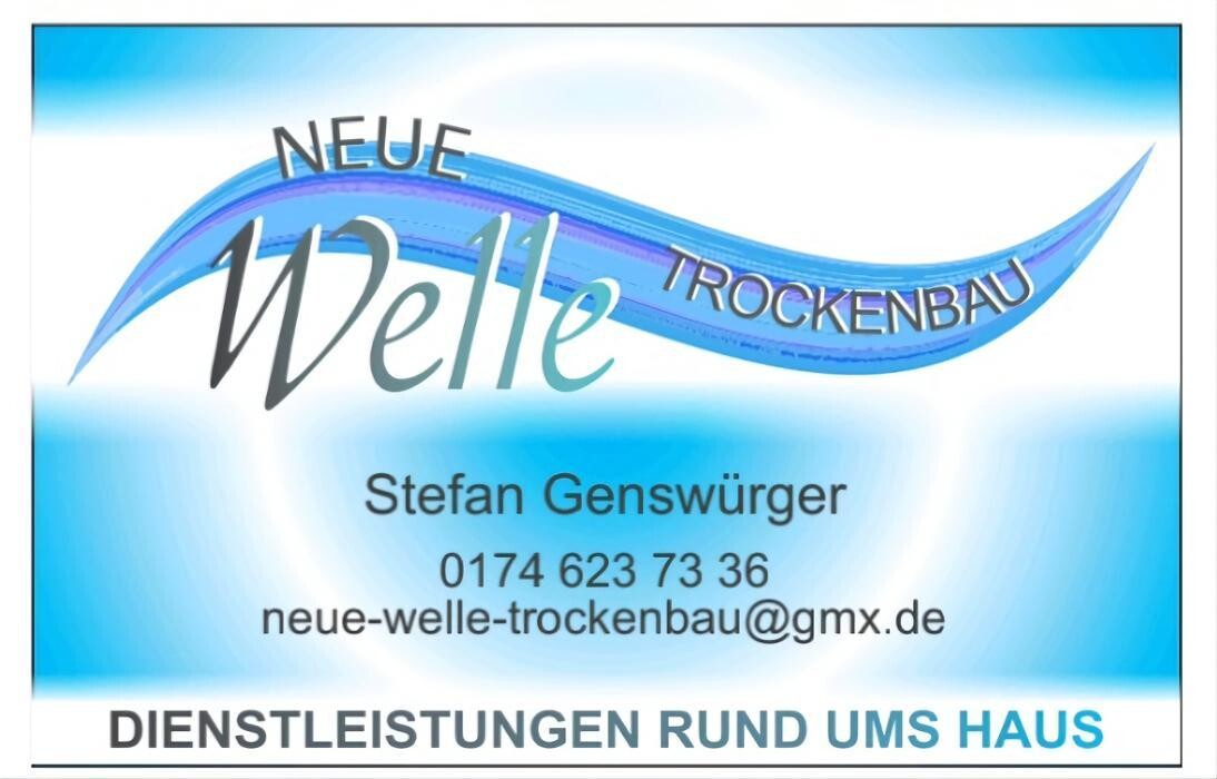 Neue Welle Trockenbau Logo
