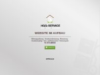 Website Screenshot HGG-Service
