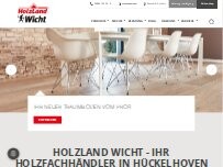 Website Screenshot Wicht Holzhandlung