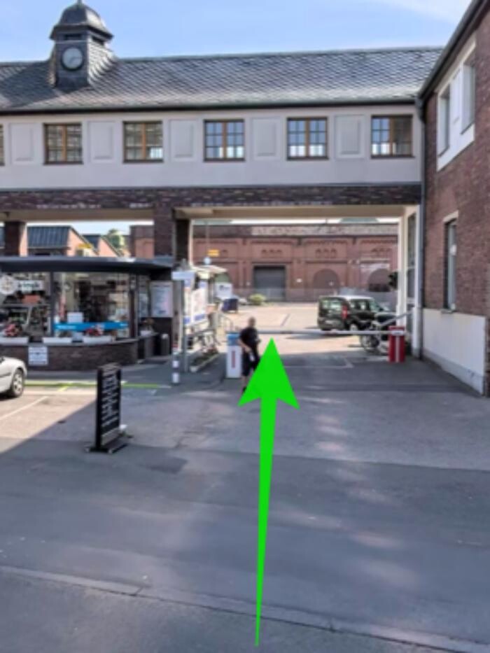Bilder ampido Parkplatz